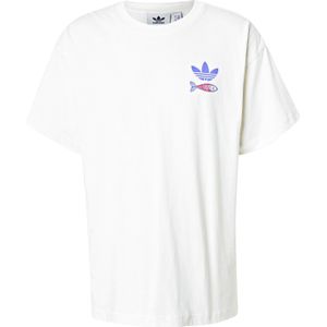 ADIDAS ORIGINALS Shirt 'SARDINES GFX'  blauw / rood / wit