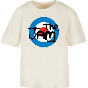 F4NT4STIC Shirt 'The Jam'  sand / blauw / rood / zwart / wit