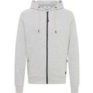 !Solid Sweatvest 'Gelbert'  grijs / zwart