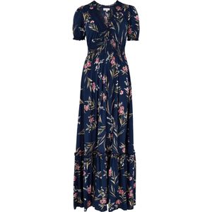 Apricot Zomerjurk  navy / olijfgroen / pink / wit