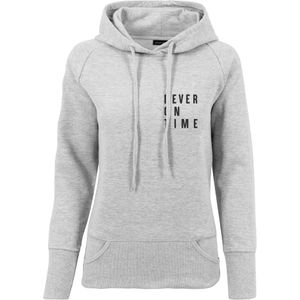 Sweatshirt 'Never On Time'