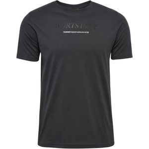 Hummel Shirt  antraciet / wit