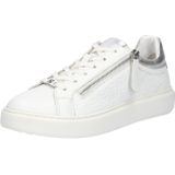 Sneakers - Effen - Leer - Vetering met 6 Gaten