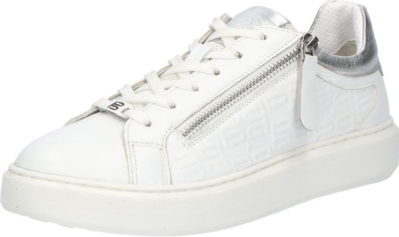 Sneakers - Effen - Leer - Vetering met 6 Gaten