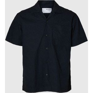 SELECTED Overhemd  navy / zwart