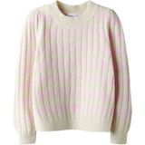 Gebreide Top - Lange Mouwen - Ronde Hals - Regular Fit