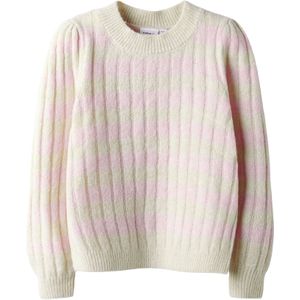 Gebreide Top - Lange Mouwen - Ronde Hals - Regular Fit