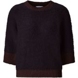 Rich & Royal Trui  donkerbruin