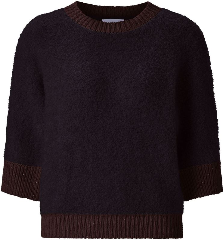 Rich & Royal Trui  donkerbruin