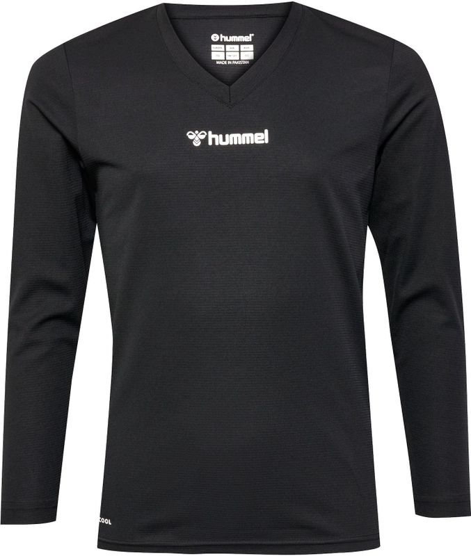 Hummel - Hmlbl Essential Tee L/S Kids - T-Shirt - Zwart