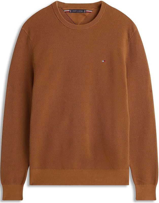 TOMMY HILFIGER Trui 'Essential'  kastanjebruin