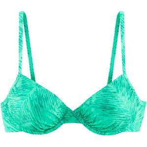 Look - Gedessineerd - Beugelbikini - Groen - Recycling-polyamide