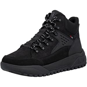 Rieker Veterlaarzen  zwart