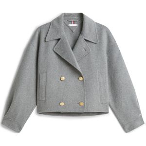 TOMMY HILFIGER Tussenjas  grijs gemêleerd