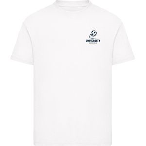 F4NT4STIC Shirt 'University Soccer Club Classic Minimalist'  zwart / wit