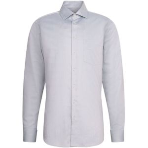 Seidensticker - Businessoverhemd - Sage Green - Regular 1/1 Kent Kraag Structuur