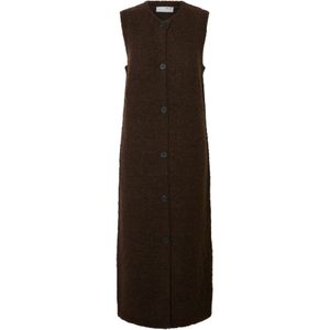 Wolmix - Maxi Jurk - Mouwloos Model - Ronde Hals - Regular-fit