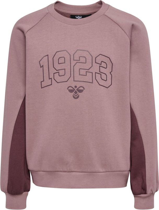 Hummel Sweatshirt - hmlKanna - Twilight Mauve - Hummel - 4 jaar (104) - Sweatshirt