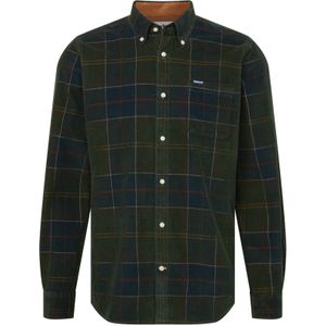 Barbour Overhemd 'Blair'  marine / donkergroen / roestrood / wit