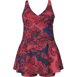 Ulla Popken - Badpakjurk - Indigo/Rood