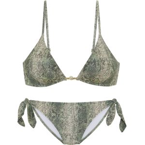 JETTE Bikini  kaki / olijfgroen / lichtgroen