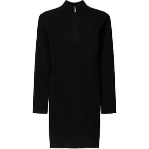 Bershka Gebreide jurk  zwart