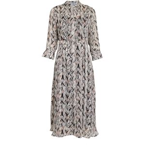 minus Blousejurk 'Filine'  bruin / zwart / wit