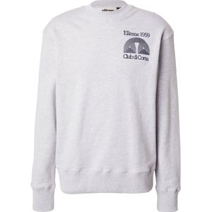 ELLESSE - Sweatshirt - Saffier / Lichtgrijs - Losse Pasvorm - Lange Mouw