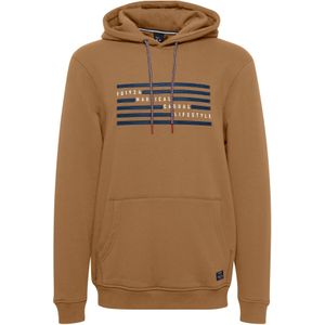 FQ1924 Sweatshirt  blauw / lichtbruin / wit