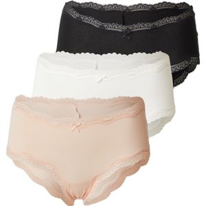 ETAM Slip 'Nora'  nude / zwart / wit