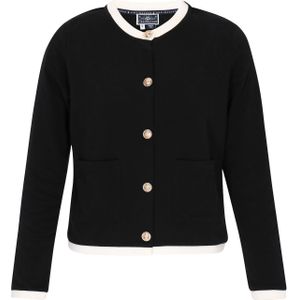 DreiMaster Maritim Gebreid vest  zwart