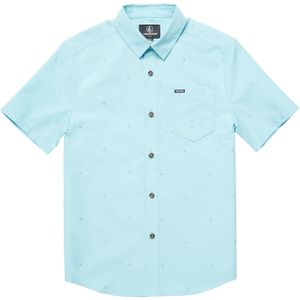Volcom Overhemd 'Bankstone'  lichtblauw / grijs / offwhite