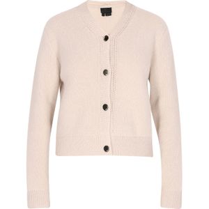 DreiMaster Klassik Gebreid vest  wolwit