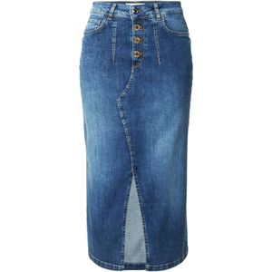 Cartoon Rok  blauw denim