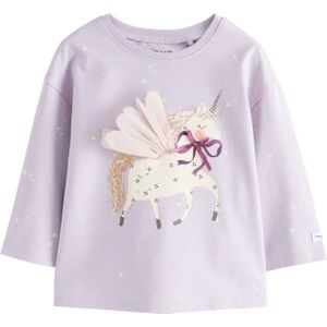 Next Shirt  goud / lila / sering / wit