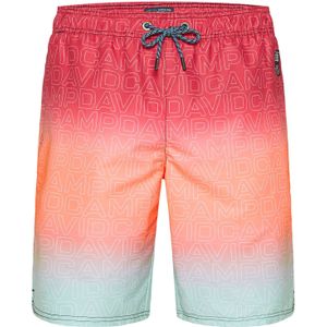 CAMP DAVID Zwemshorts  hemelsblauw / oranje / rood