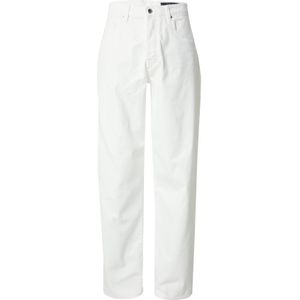 Armani Exchange - XM000076AF12703U0009 - Witte Jeans - Baggy Fit - Katoen - Denim