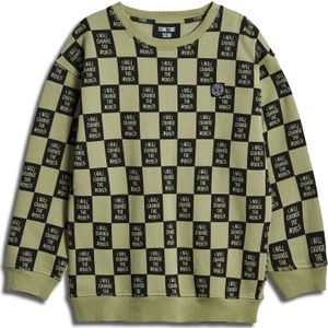 SOMETIME SOON Sweatshirt  groen / zwart