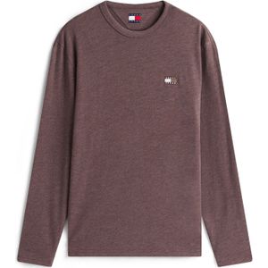 Tommy Jeans Shirt  taupe / zwart / wit