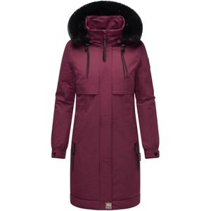 NAVAHOO Tussenmantel  bourgogne / zwart