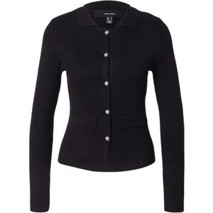 Vmelise - Gebreid Vest - Polo Hals - Lange Mouwen - Regular Fit