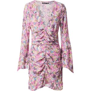 Nasty Gal Jurk  sand / lichtblauw / rosa / lichtroze