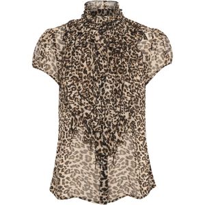 SAINT TROPEZ Shirt 'Lilja'  taupe / bruin / zwart