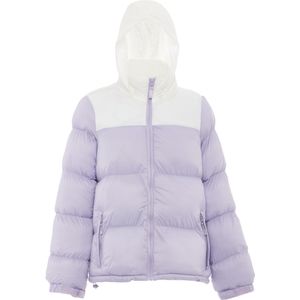 BOCOCA Winterjas  lavendel / wit
