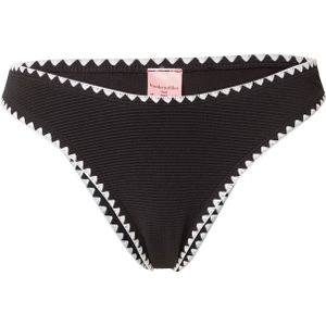 Hunkemöller Bikinibroek 'Kenya'  zwart / wit