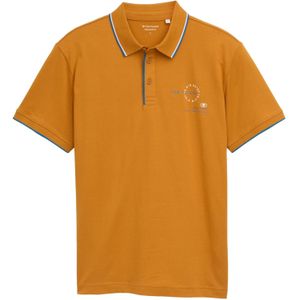 TOM TAILOR Shirt  blauw / bruin / wit