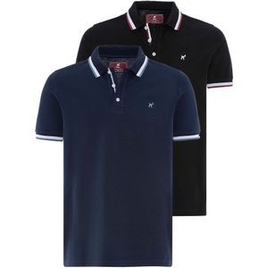 Williot Shirt  navy / lichtblauw / zwart / wit