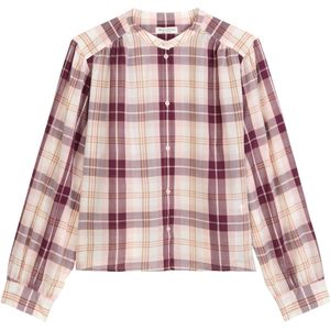 Marc O'Polo Blouse  mosterd / rosa / donkerroze