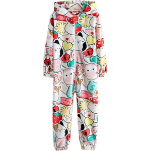 Next Overall  ecru / rood / bloedrood / zwart