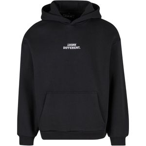 Miss Tee Sweatshirt 'Think Different'  zwart / wit